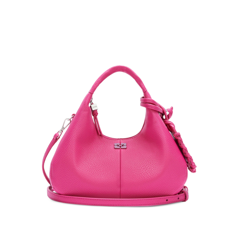 Ganni Mini Shoulder Bag In Pink