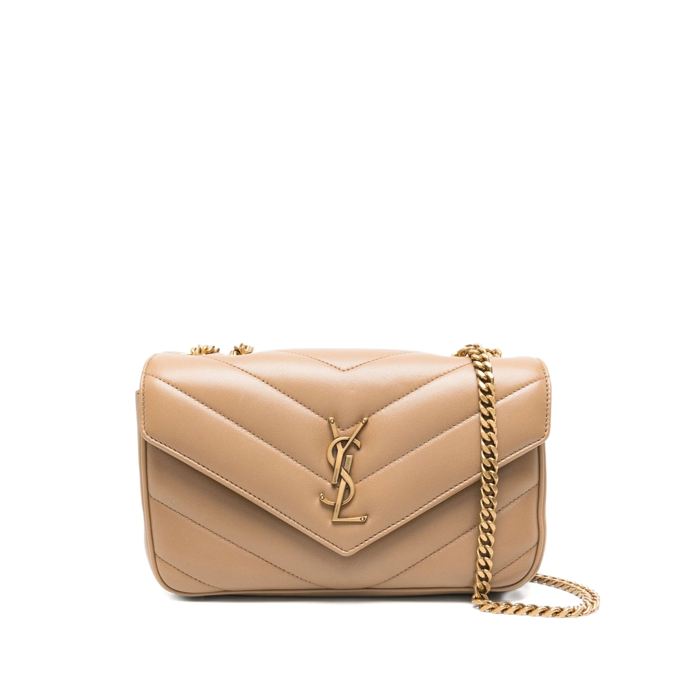 Saint Laurent Small Loulou Matelassé Shoulder Bag