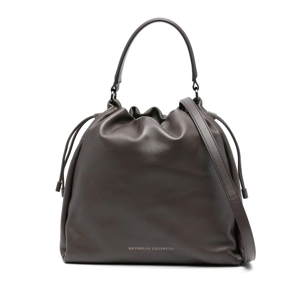 Brunello Cucinelli Mellow Shoppe Bucket Bag