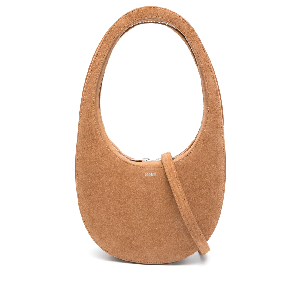 Coperni Swipe Suede Shoulder Bag