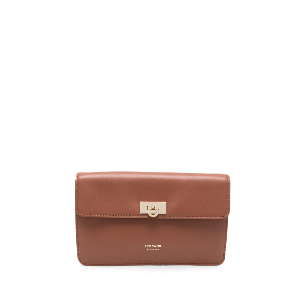 Ferragamo Flat Gancini Minibag