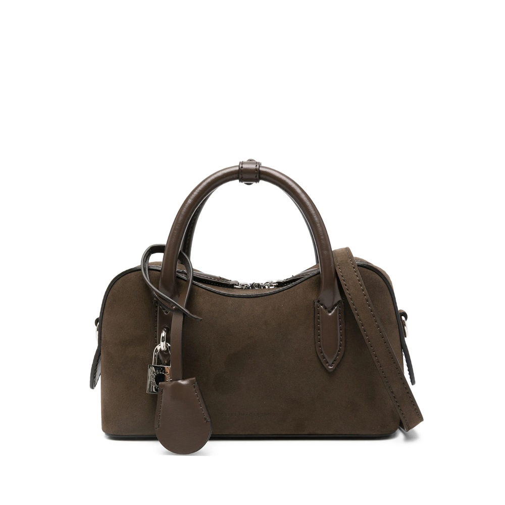 Stella Mccartney Ryder Suede-effect Crossbody Bag