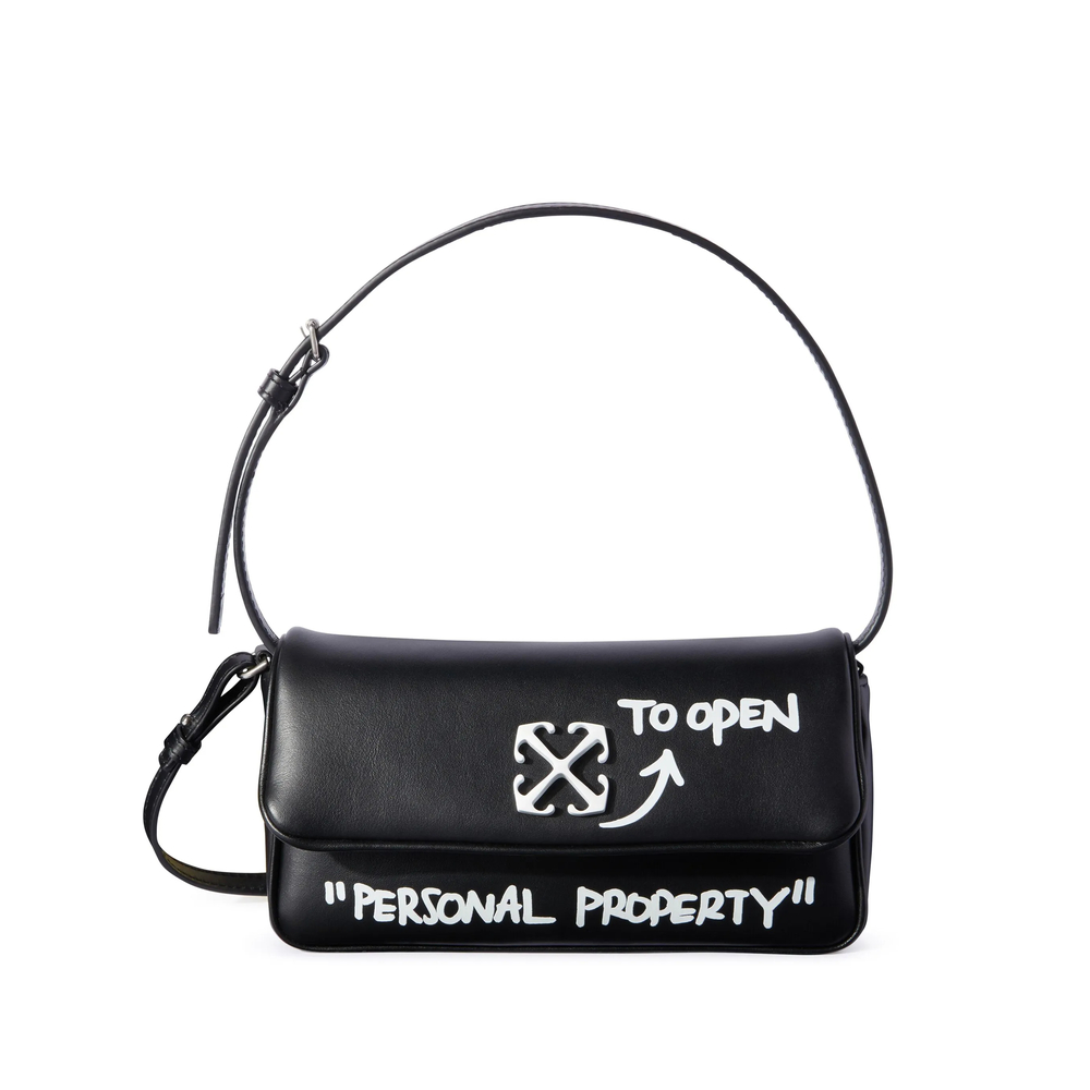 Off-white Jitney Quote Shoulder Bag