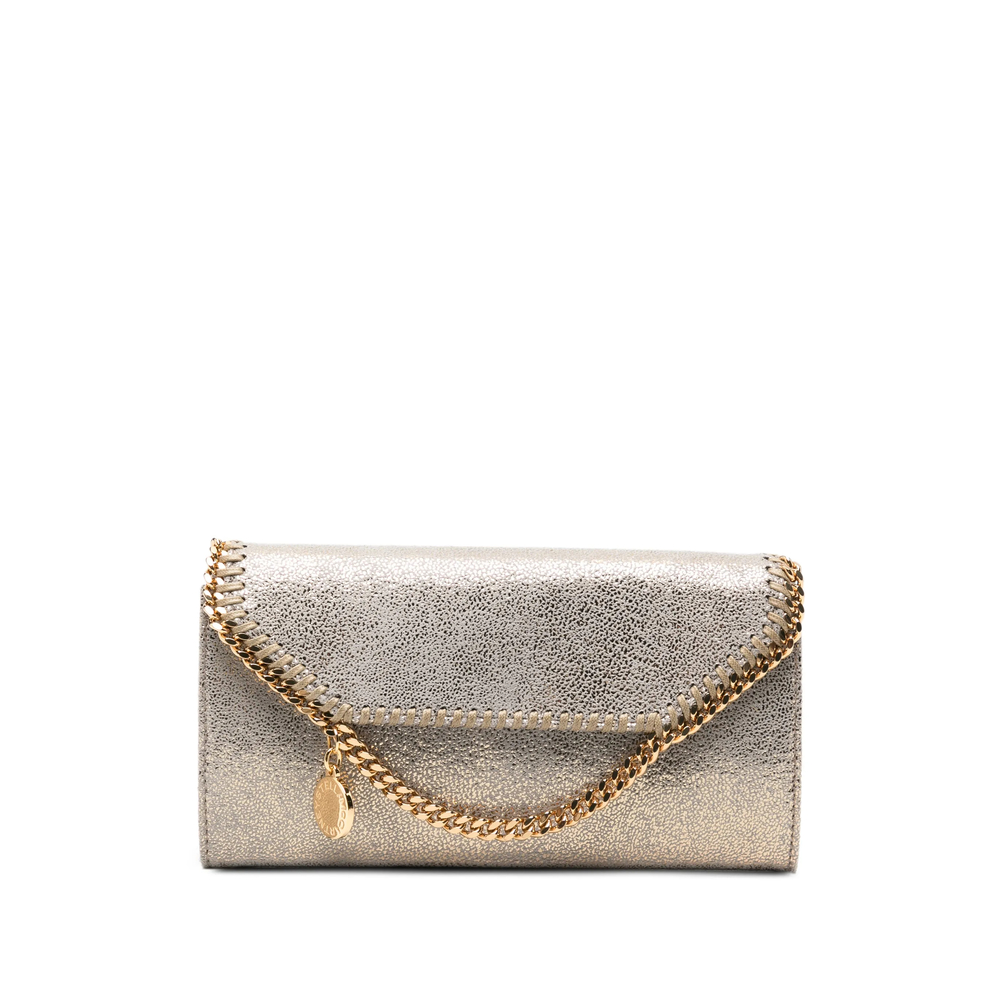 Stella Mccartney Falabella Chain-trim Clutch Bag