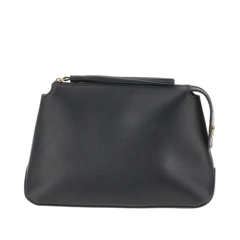 Pouch in pelle con nappina