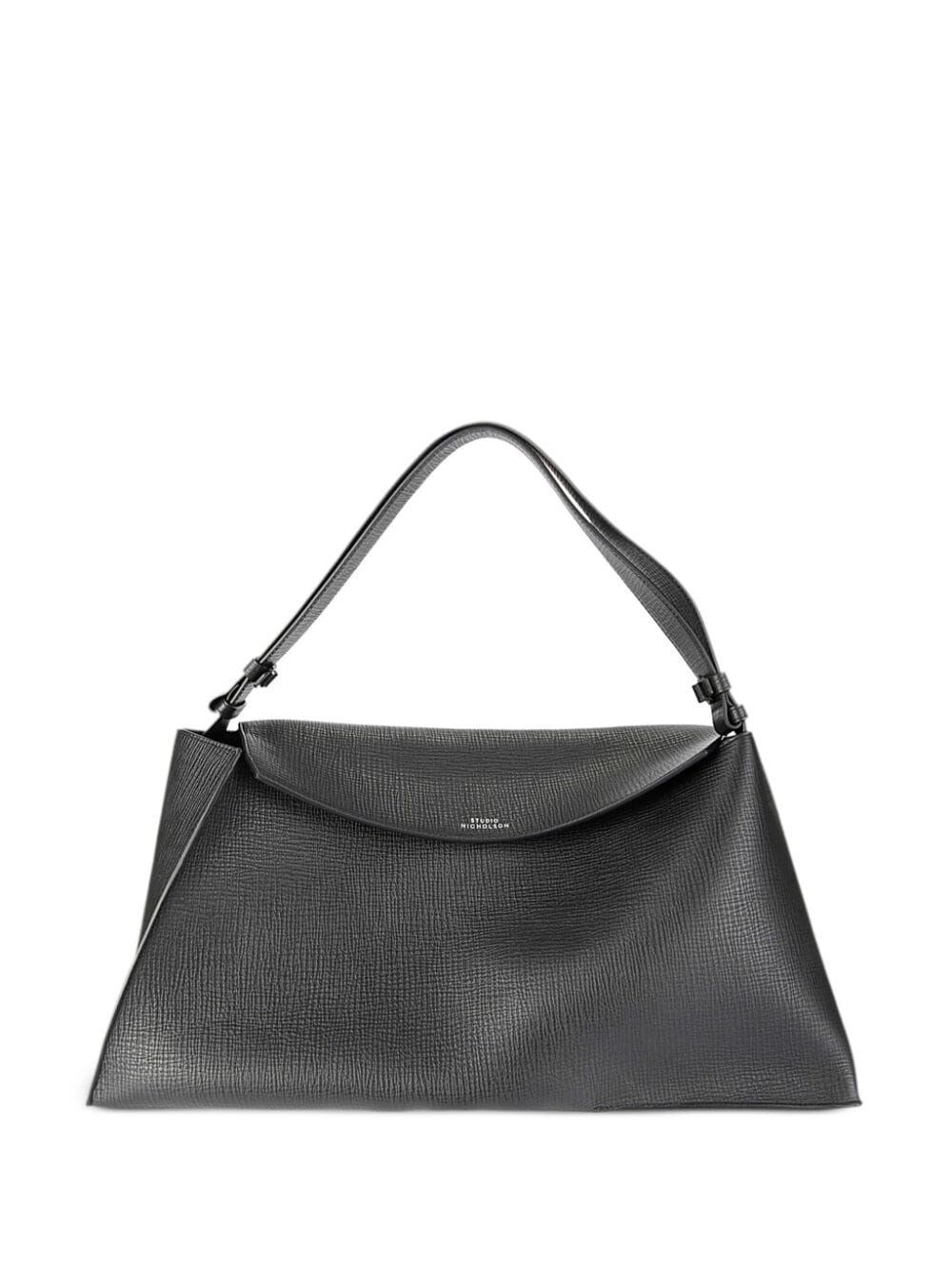 STUDIO NICHOLSON Shoulder Bag Leather "The Folded"