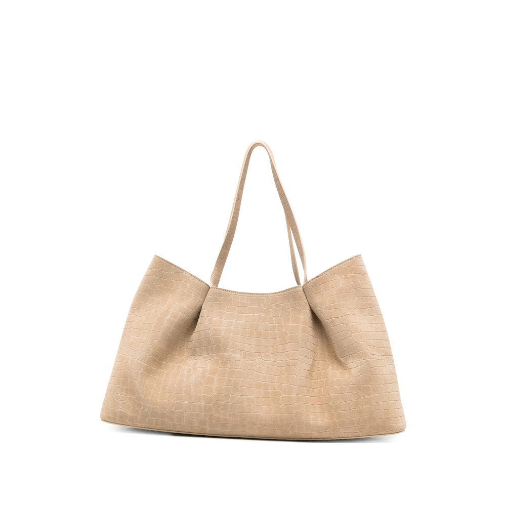 Elleme Dimple Crocodile-effect Tote Bag