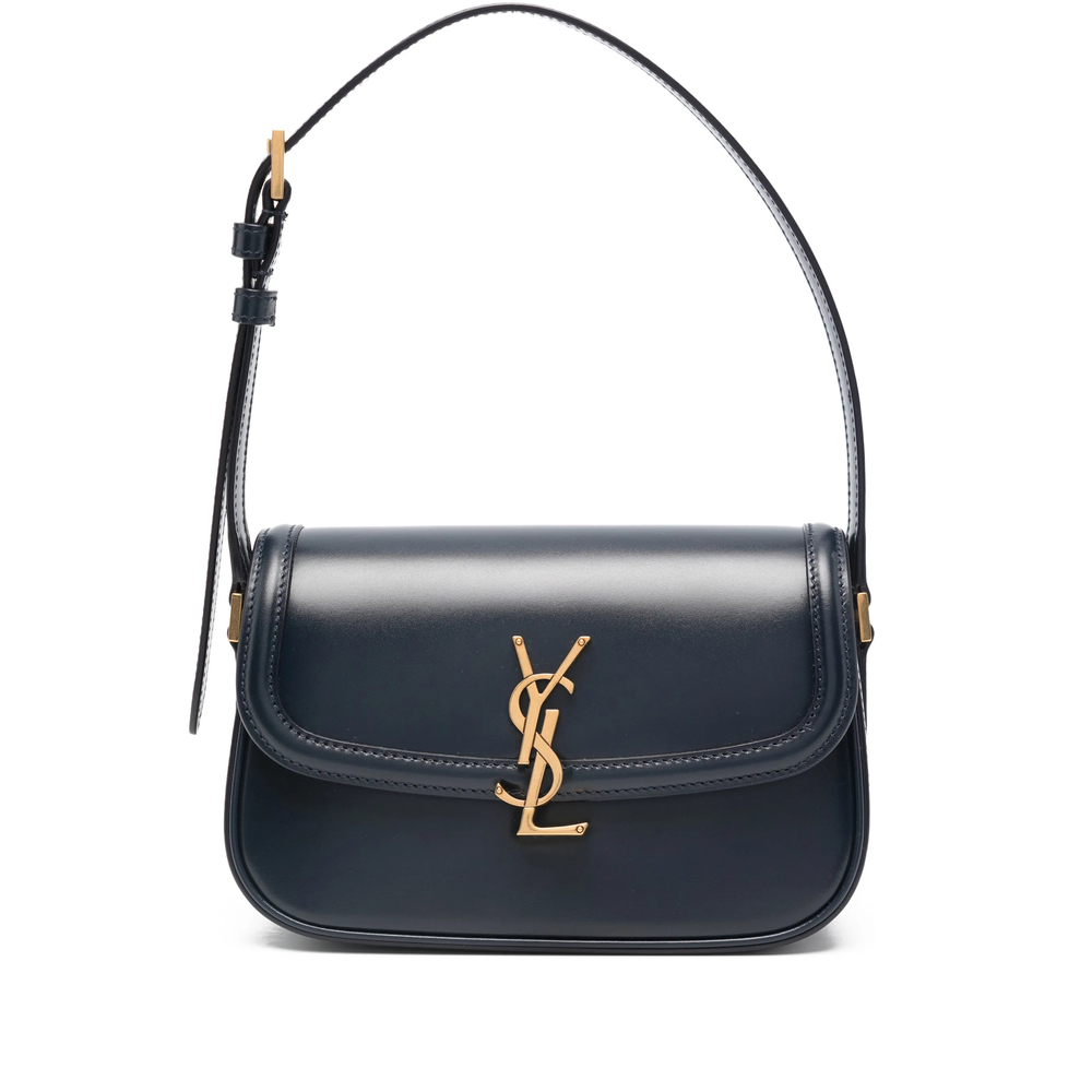 Saint Laurent Mini Solferino Logo-plaque Tote Bag