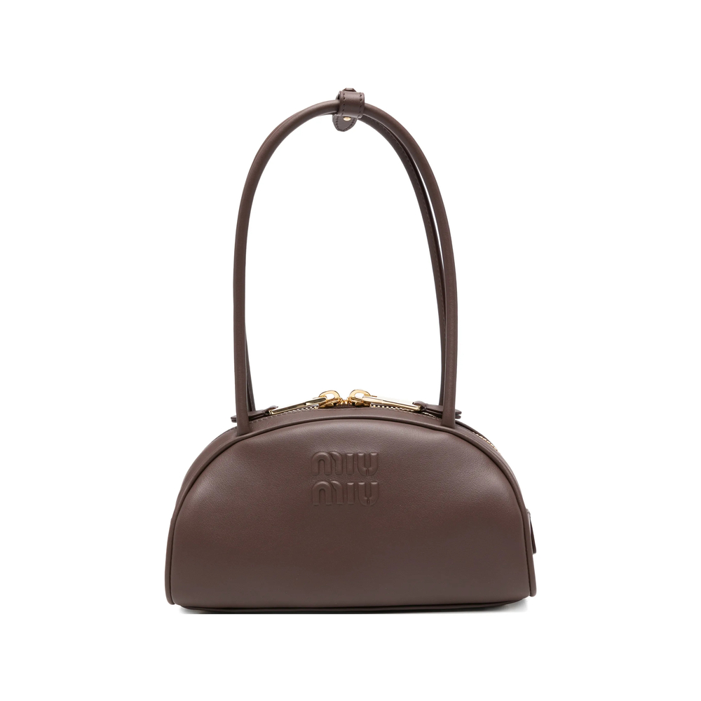 Miu Miu Small Beau Leather Shoulder Bag