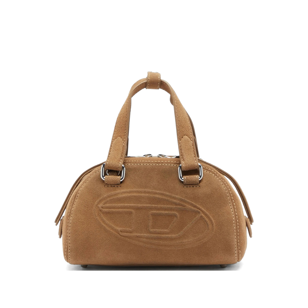 Diesel 1DR Dome-suede Small Bowling Bag