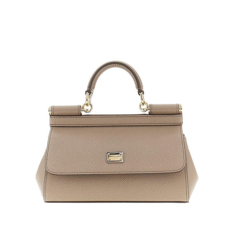 Borsa 'Sicily' piccola in pelle Dauphine