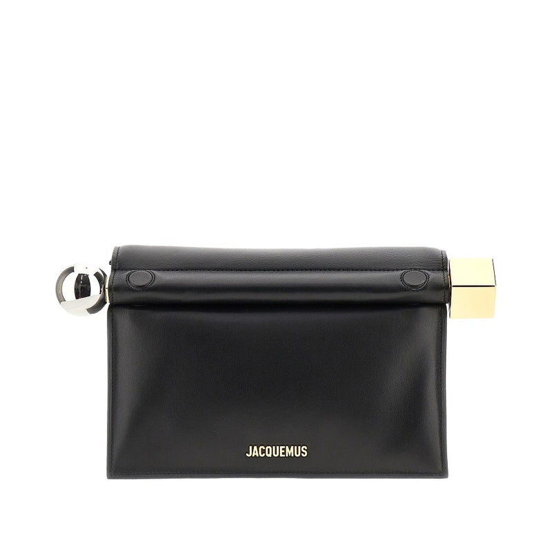 Pochette 'Rond Carré' in nappa