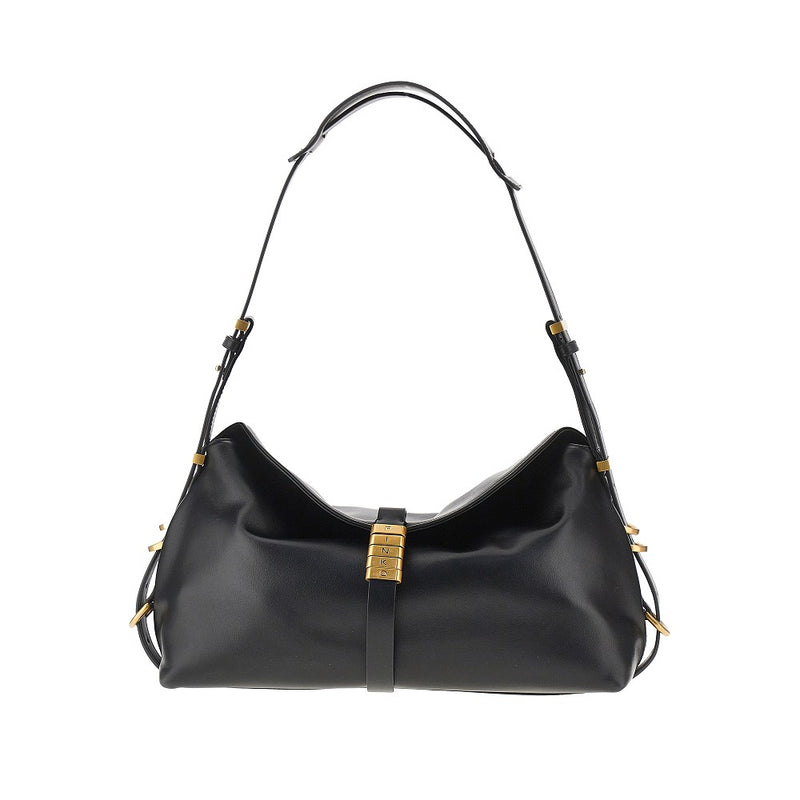 Borsa 'Saddle Bag Baguette' media in pelle