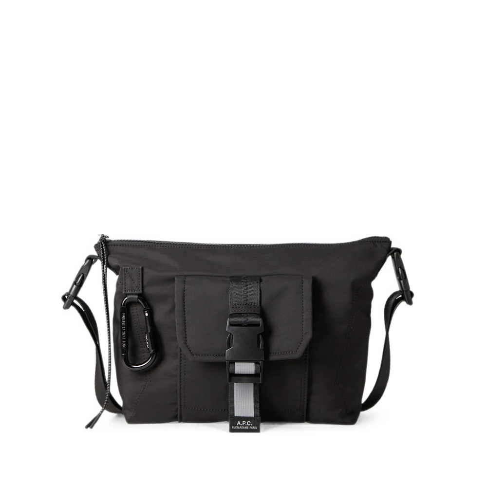 A. p.c. Trek Satchel Buckle-fastening Messenger Bag