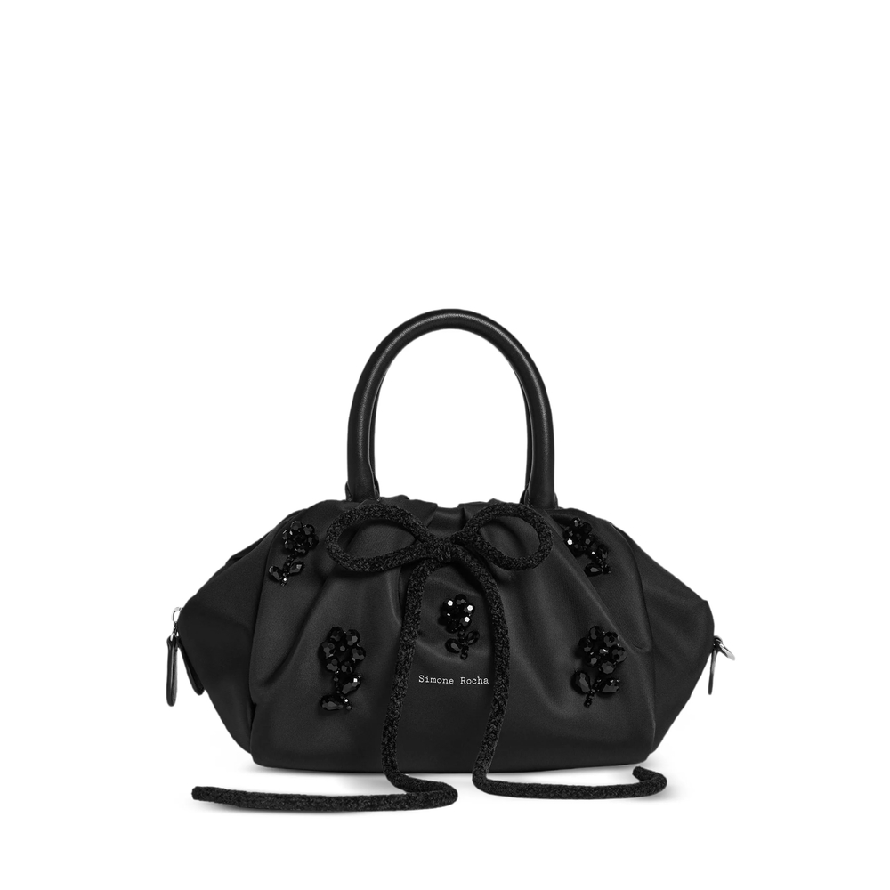 Simone Rocha Floral-appliqué Tote Bag