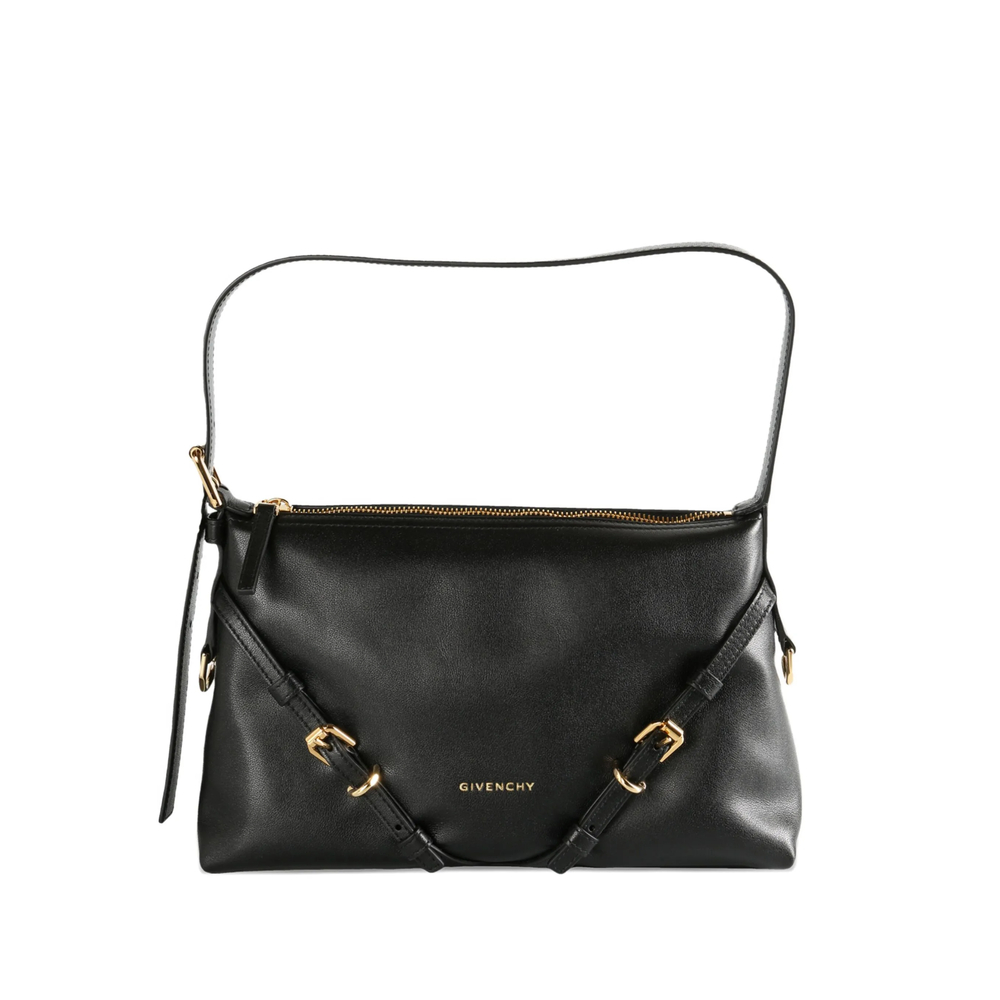 Givenchy Mini Voyou Buckle-strap Leather Shoulder Bag