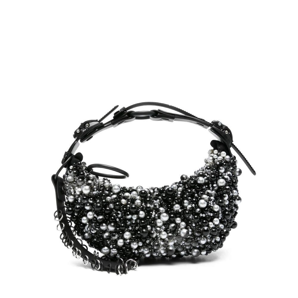Innerraum Pearls Embellished Cross Body Bag
