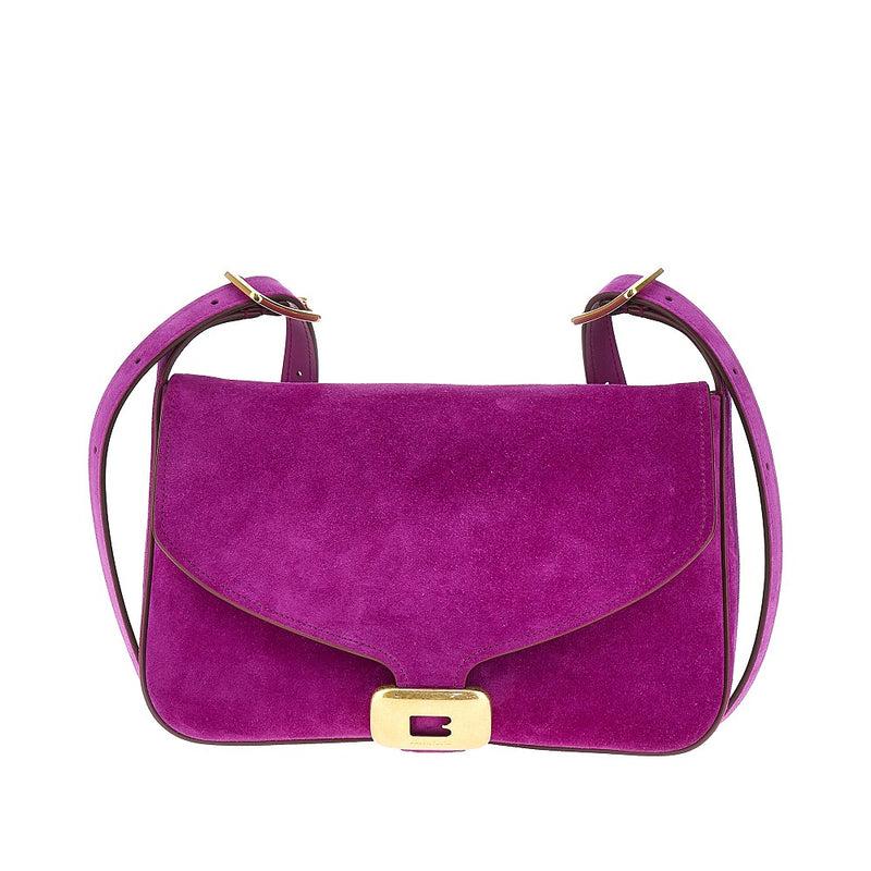 Borsa a spalla 'Clicca' media in suede