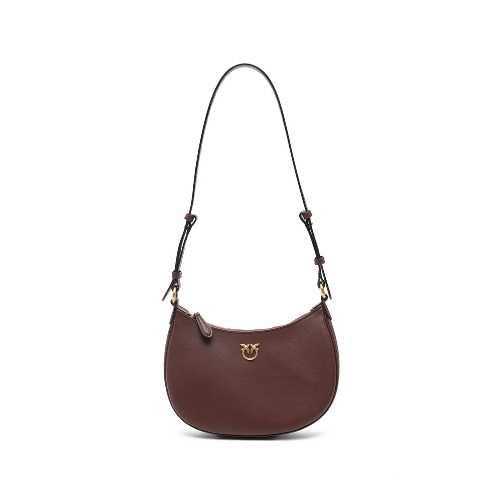 Pinko Small Love Half Moon Shoulder Bag