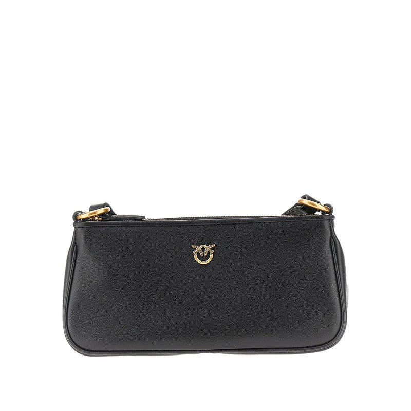 Mini borsa baguette in pelle