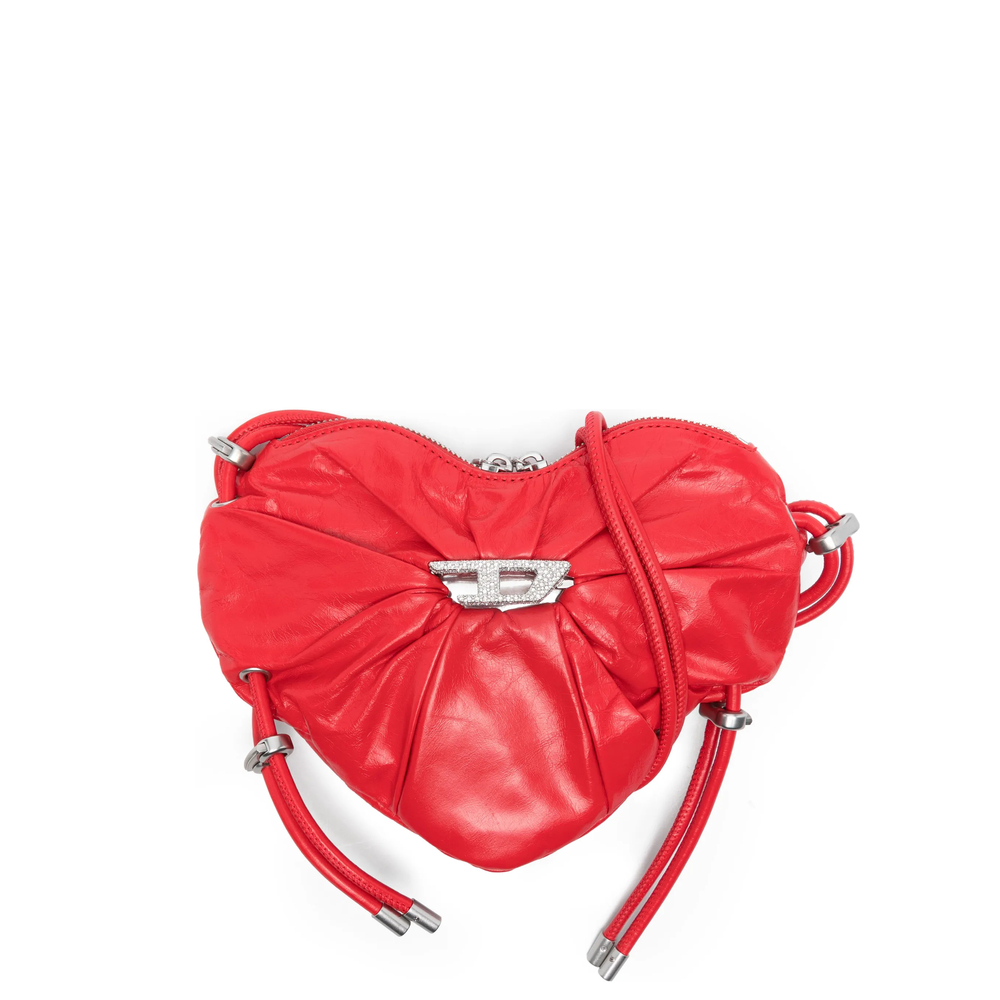 Diesel Scrunch-D Heart Crossbody Bag