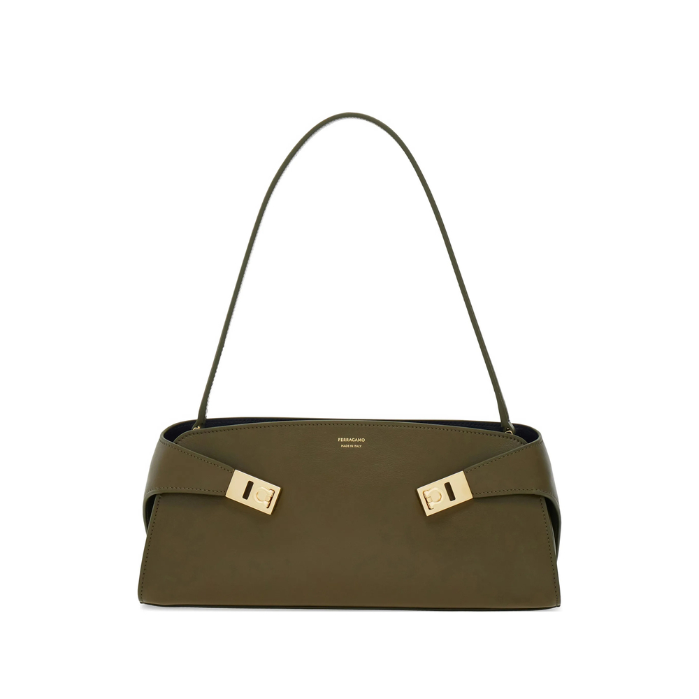 Ferragamo Hug Leather Tote Bag