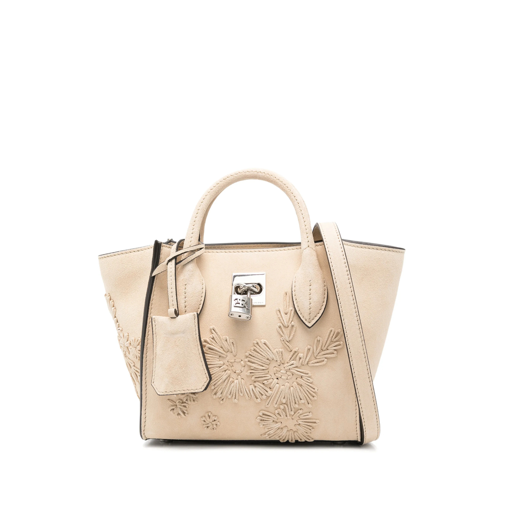 Ermanno Scervino Mini Maggie Floral-detail Tote Bag