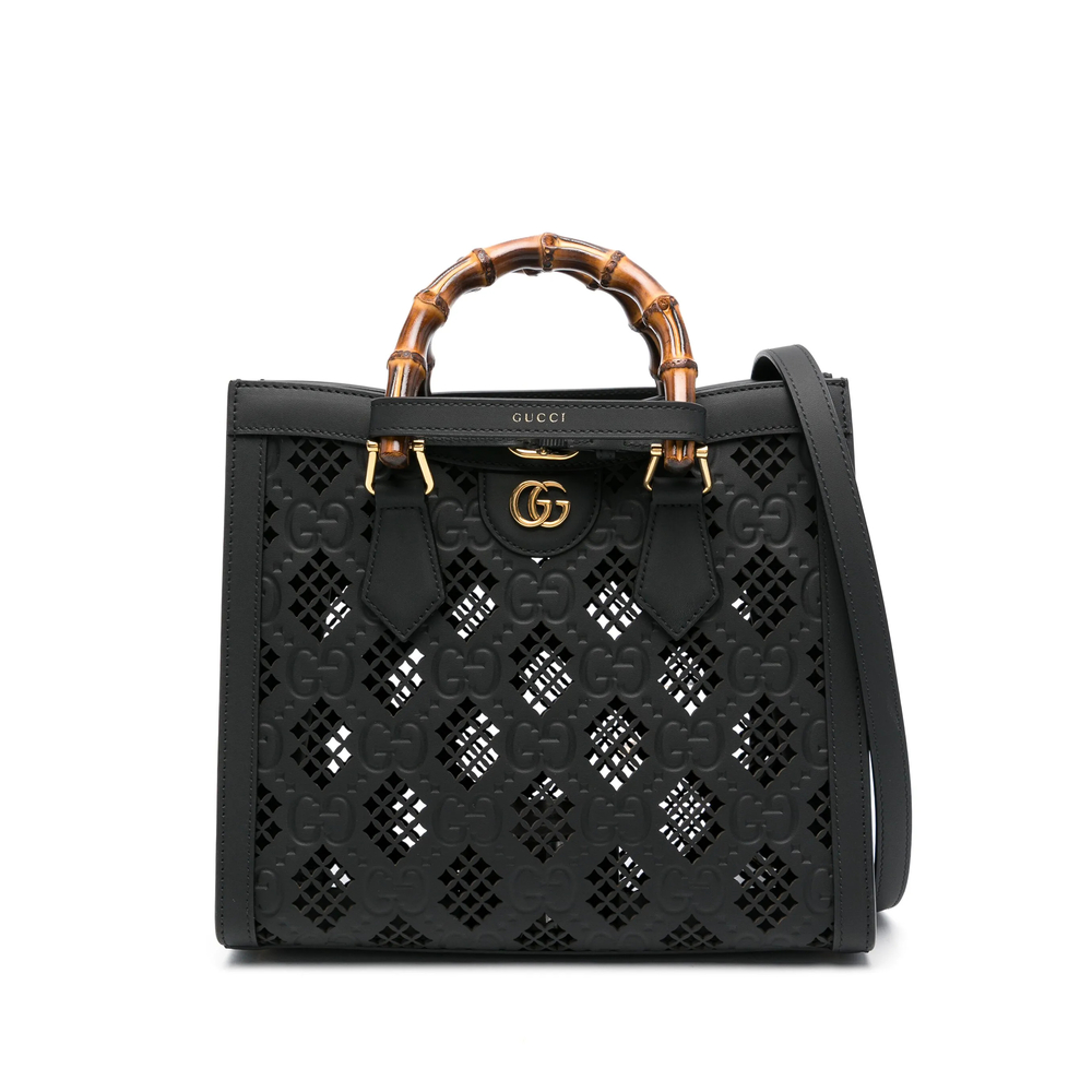 Gucci Diana Leather Tote Bag