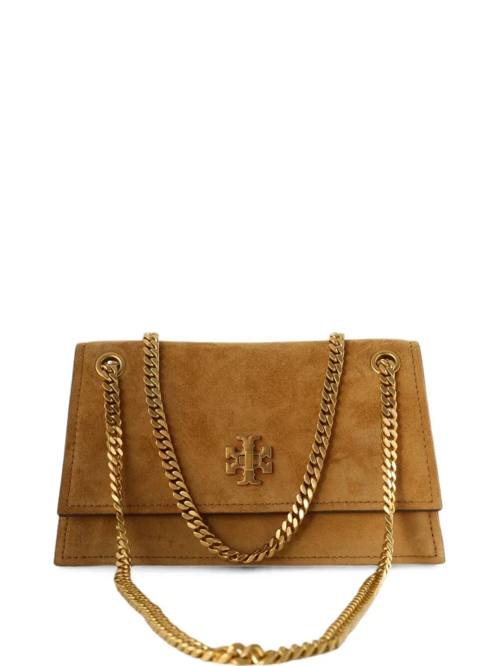 TORY BURCH Shoulder Bag Suede "Kira Turnlock"
