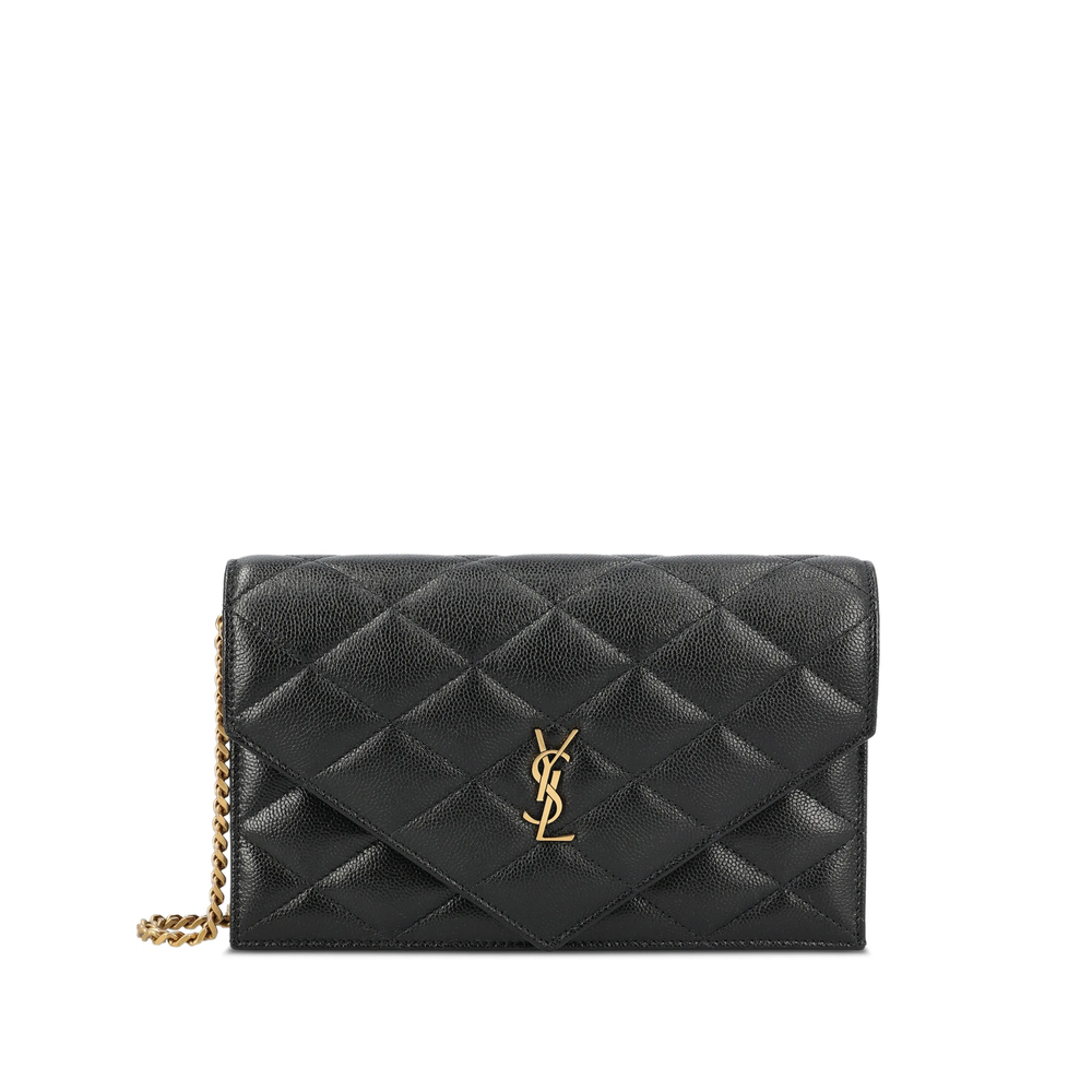 Saint Laurent Quilted Leather Shoulder Bag