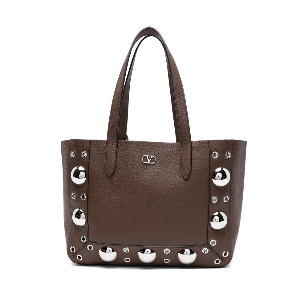 Valentino Garavani Nellcôte Leather Tote Bag