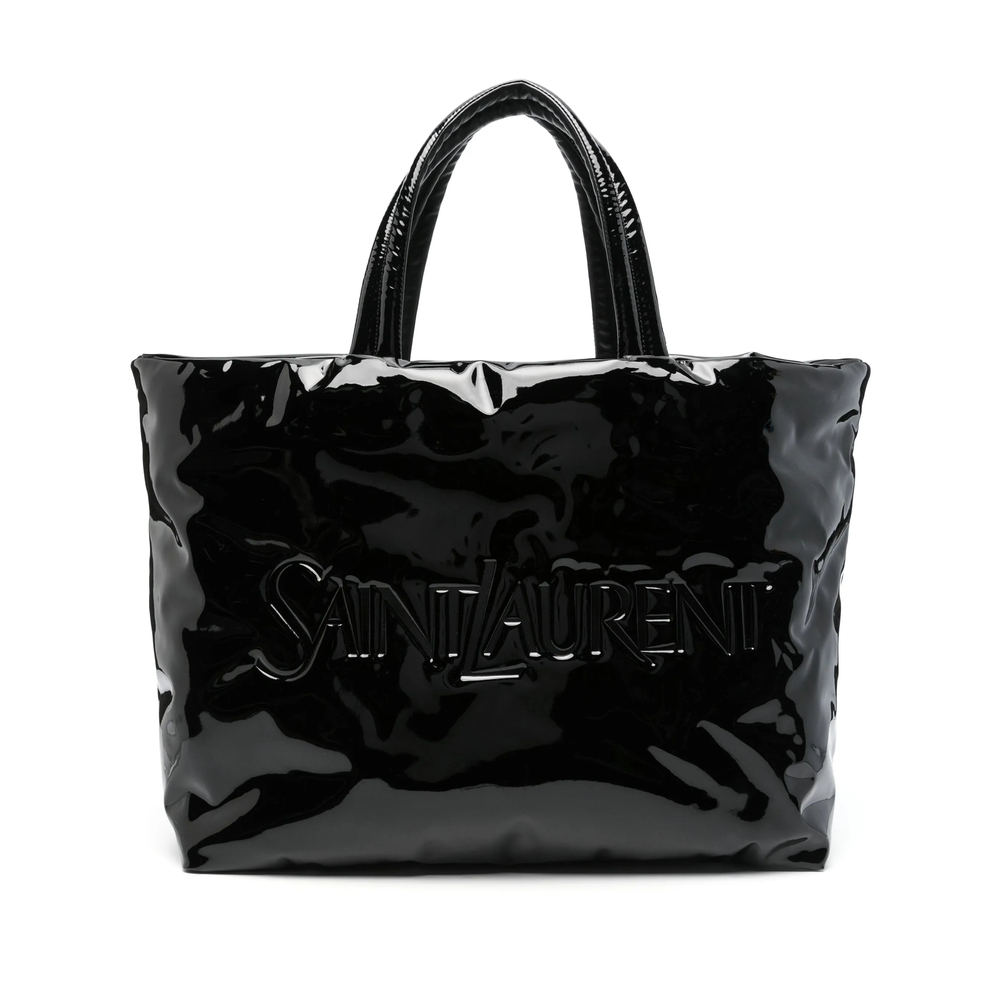 Saint Laurent Logo-debossed Tote Bag