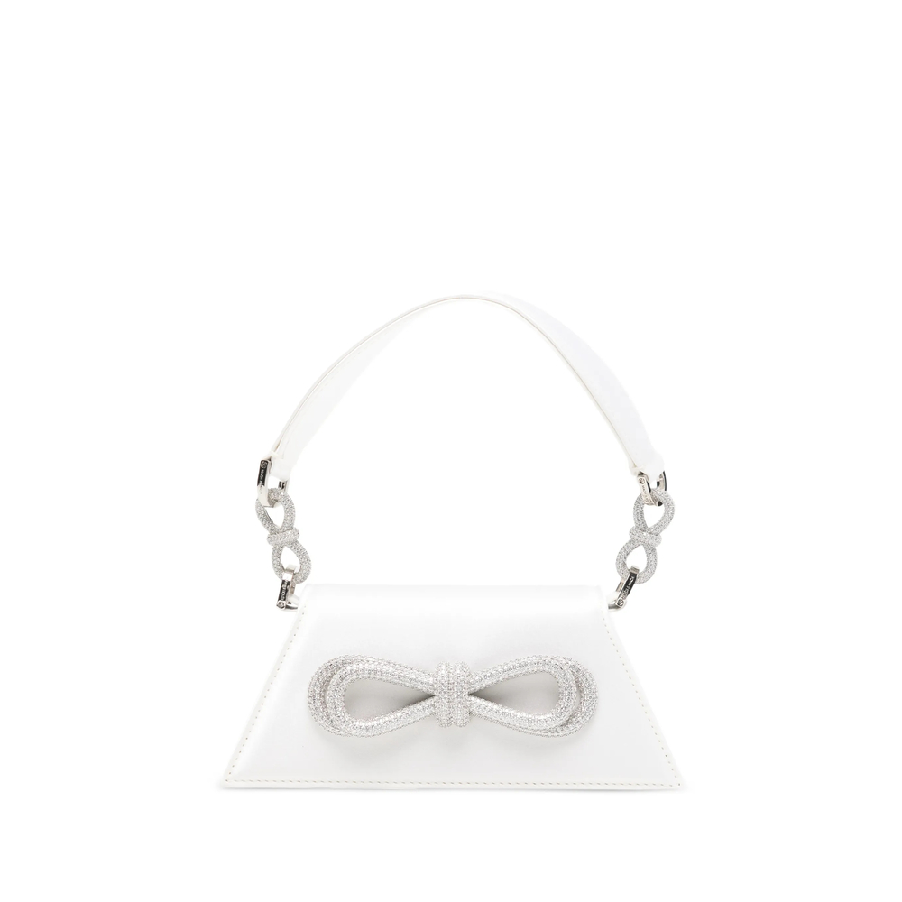 Mach & Mach Bow Chain Tote Bag