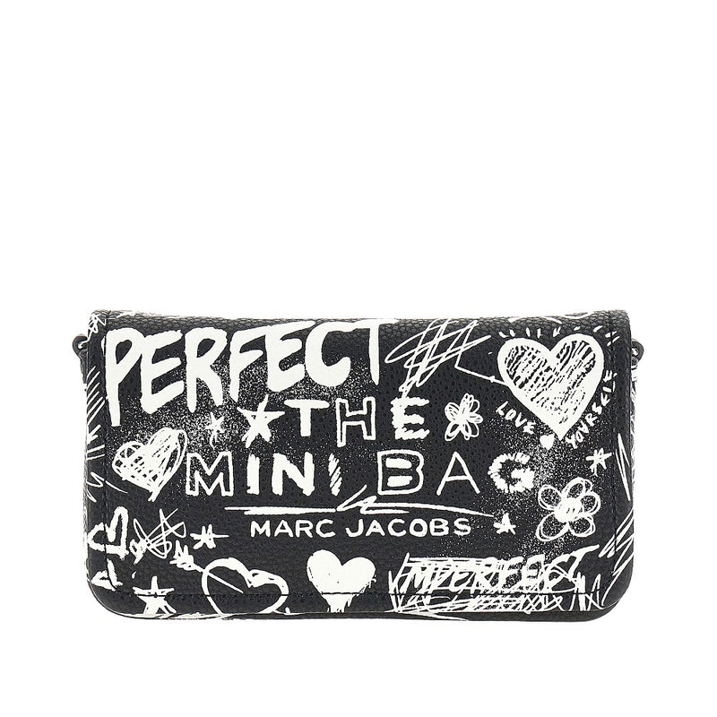 'The Punk Scribble Mini Bag' in pelle