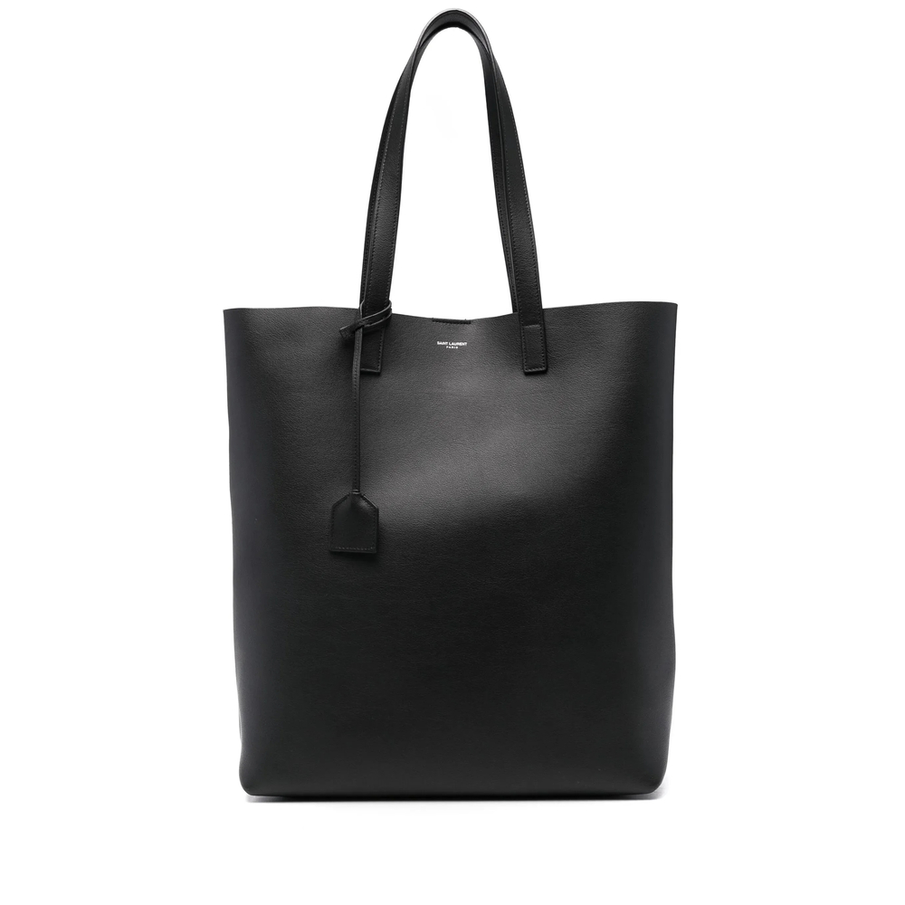 Saint Laurent Bold Leather Tote Bag