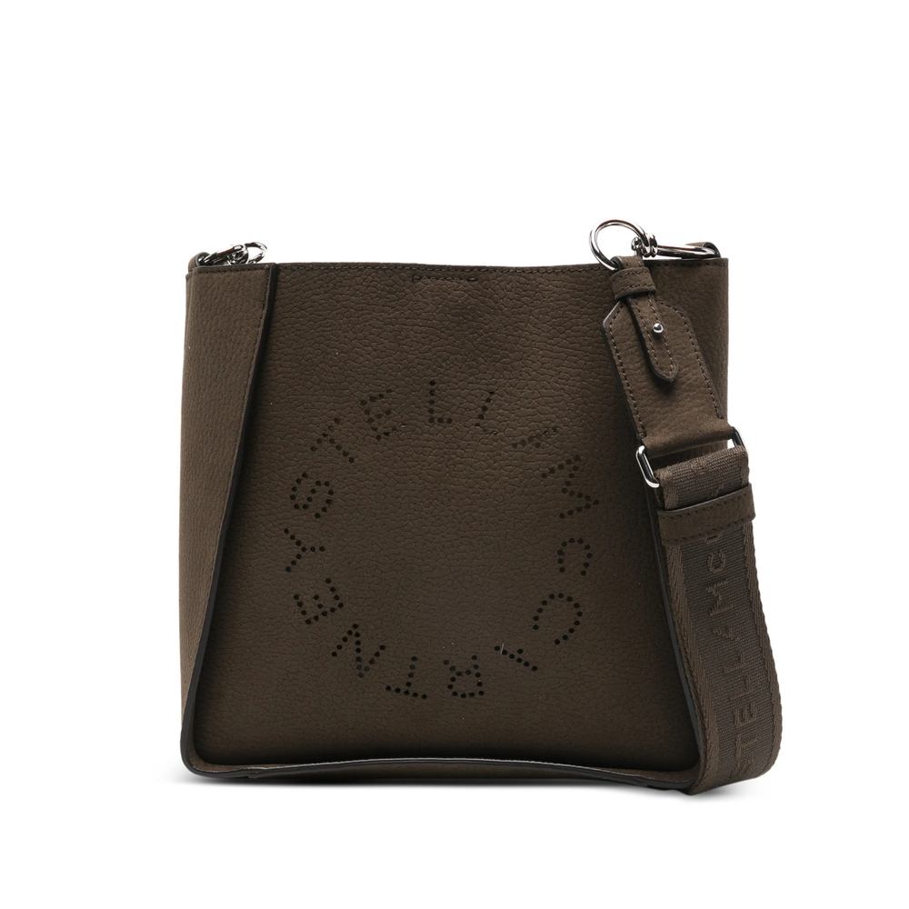 Stella Mccartney Logo Square Crossbody Bag
