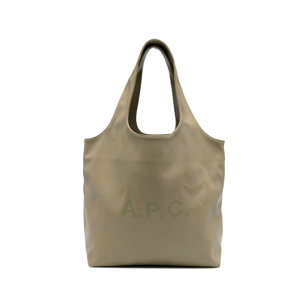 A. p.c. Logo-print Leather Tote Bag