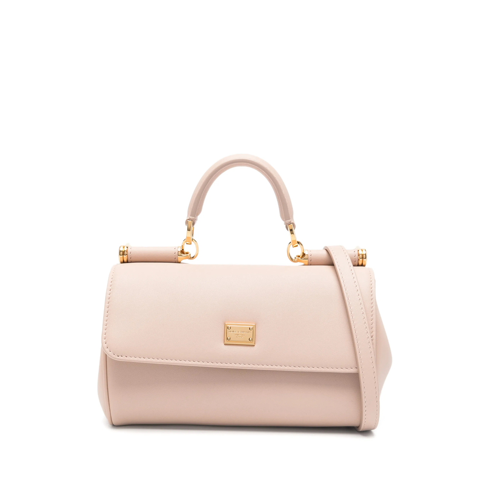 Dolce & Gabbana Mini My Sicily Leather Tote Bag