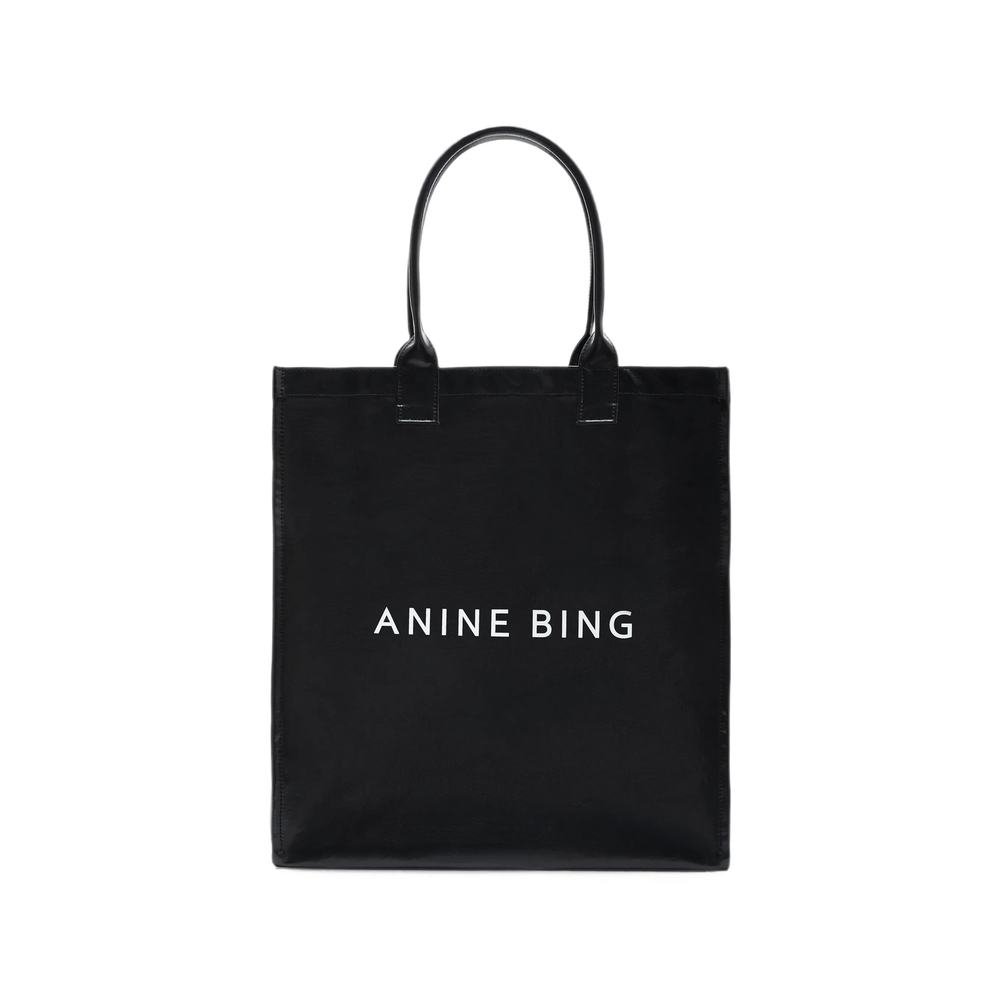 Anine Bing Leonie Coated Canvas Tote