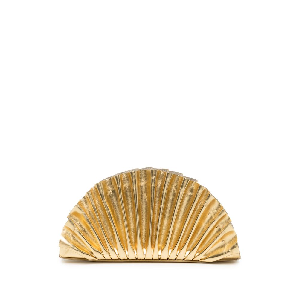 Cult Gaia Nala Shell-detail Mini Clutch