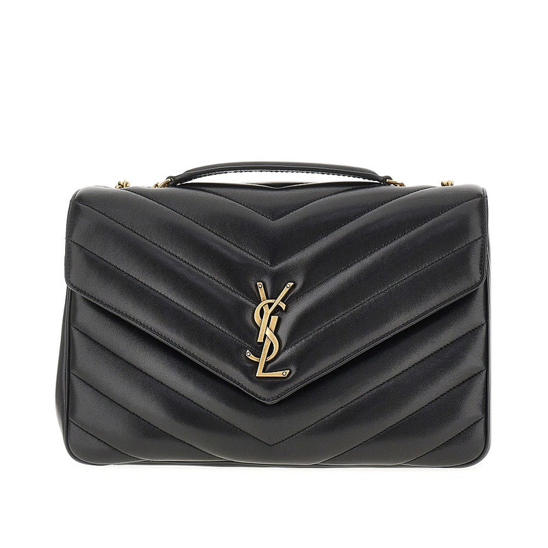 Borsa 'Loulou' large in nappa trapuntata