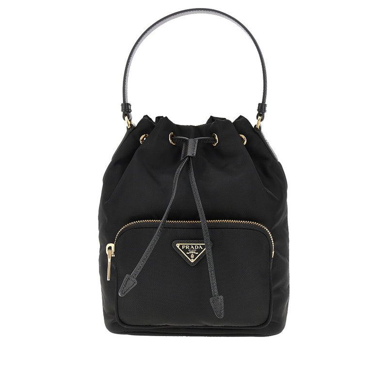 Borsa secchiello 'Prada Duet' in Re-Nylon