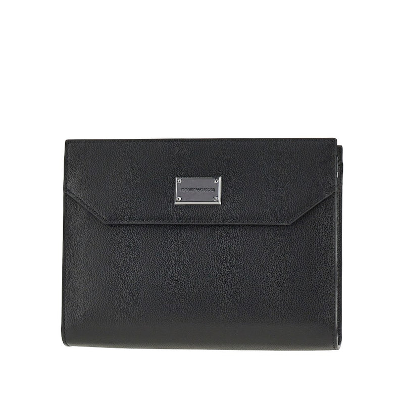 Pochette in pelle granata con tracolla