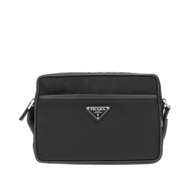 Borsa a tracolla in Re-Nylon