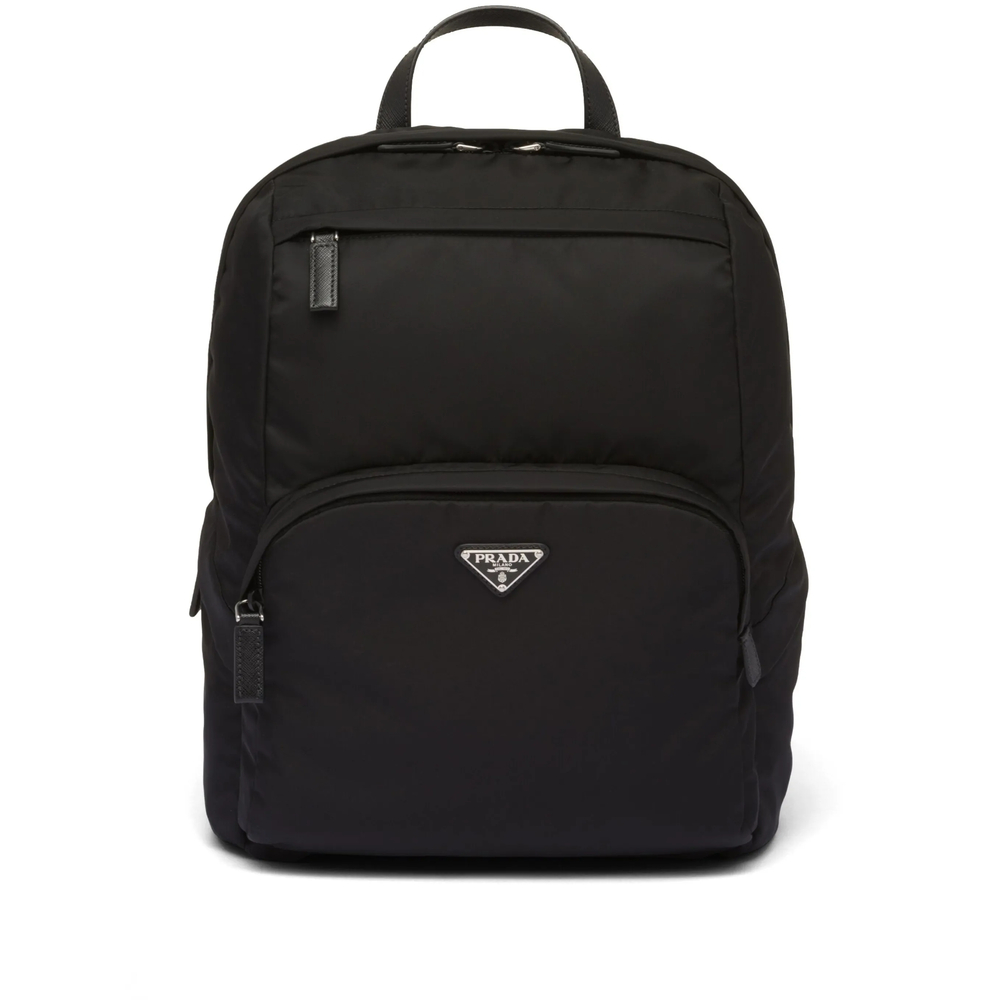 Prada Logo-plaque Backpack
