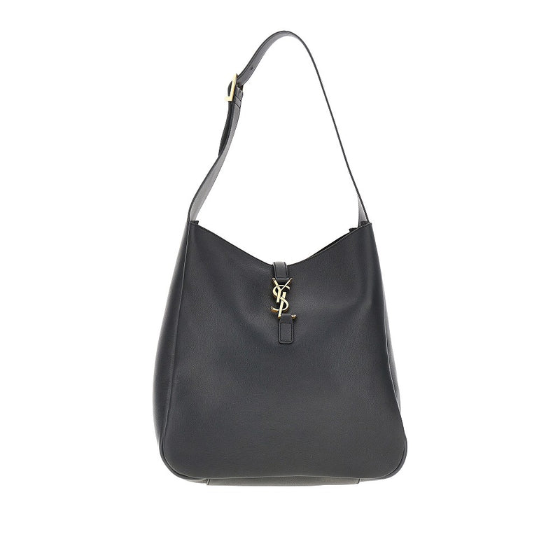 Borsa 'Le 5 à 7' grande in pelle granata