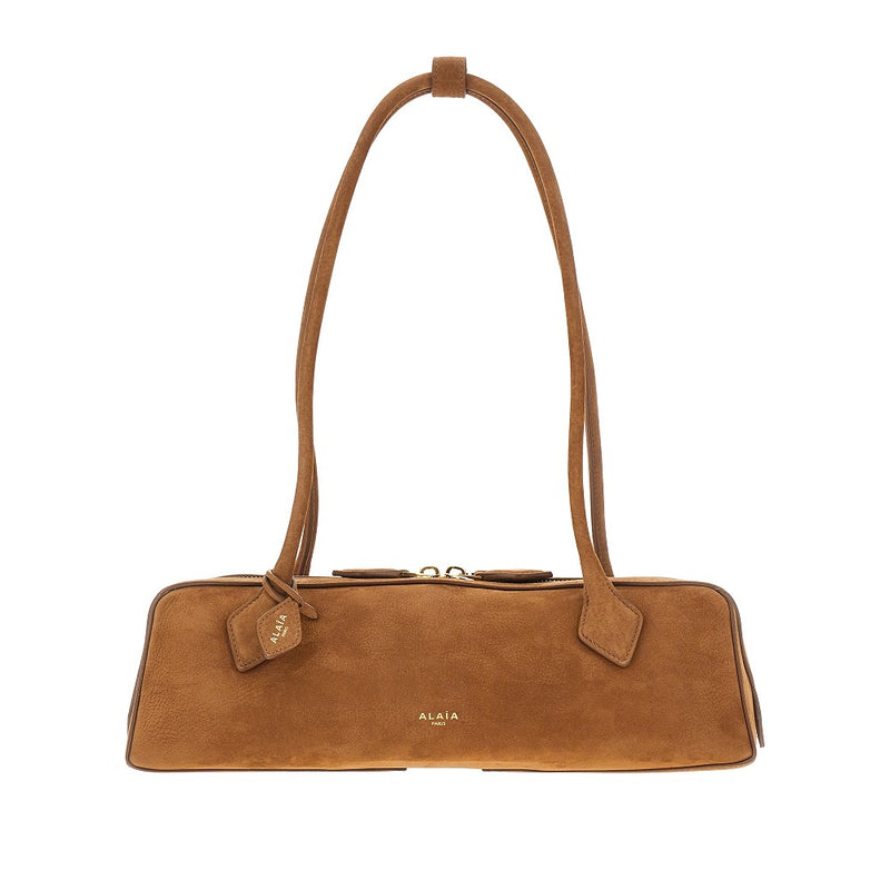 Borsa 'Le Teckel' media in pelle nabuk