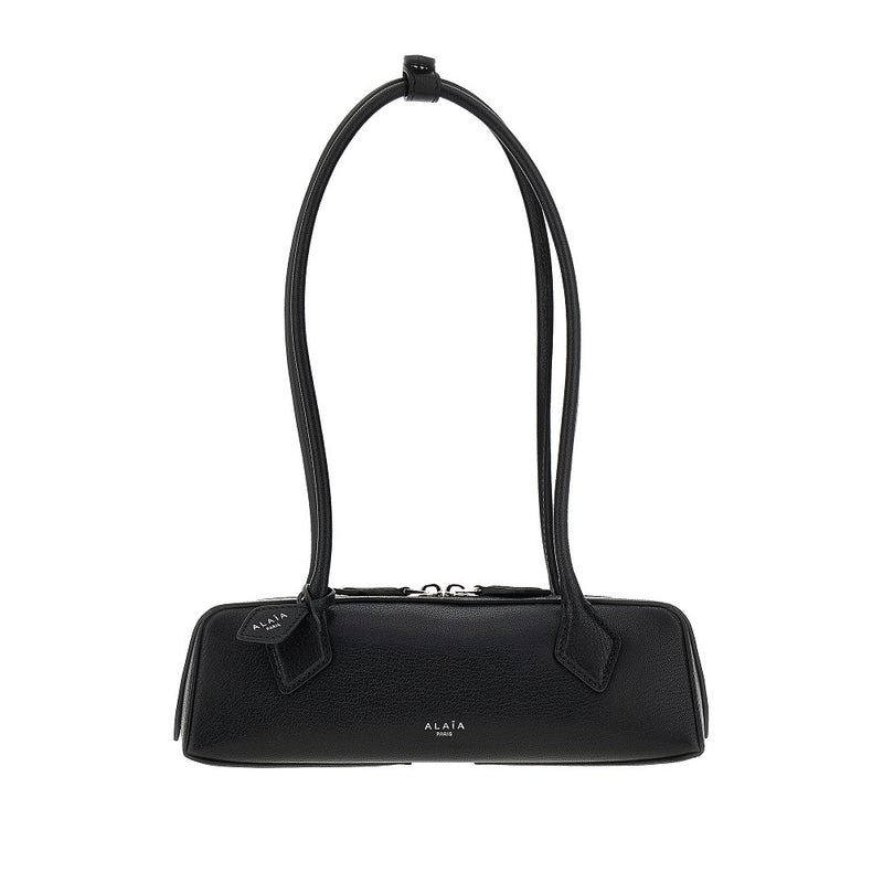 Borsa 'Le Teckel' piccola in pelle granata