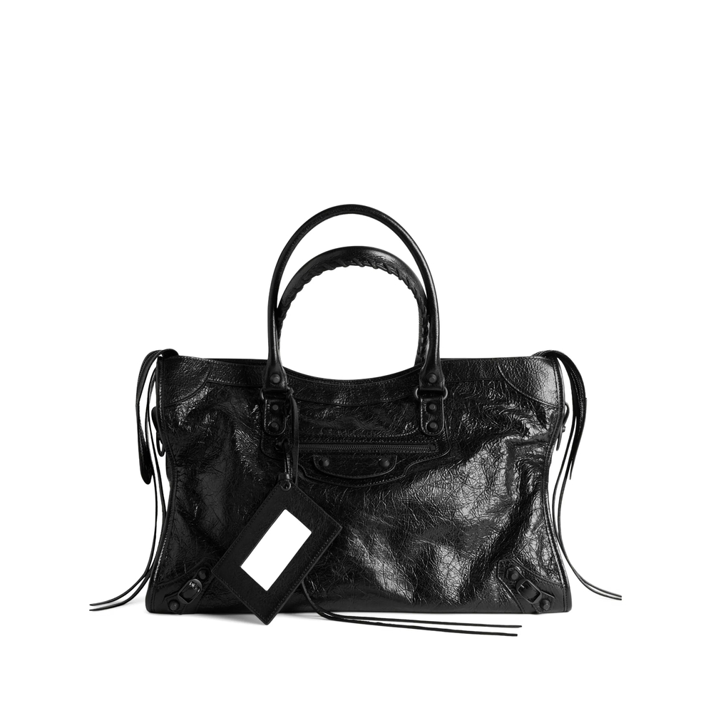 Balenciaga Le City Bag Large In Black