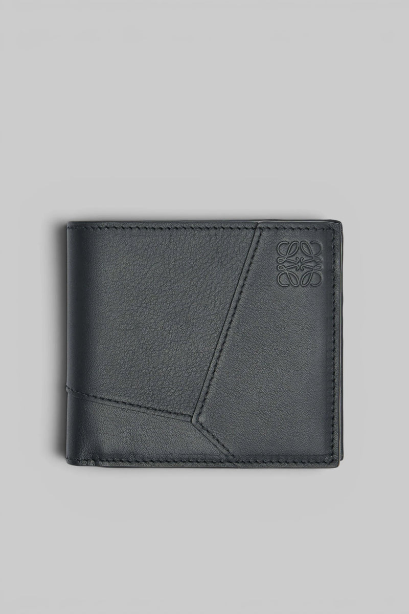 Puzzle Edge Bifold Coin Wallet